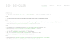 Desktop Screenshot of benbengler.com