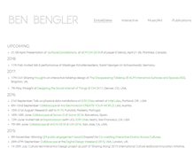 Tablet Screenshot of benbengler.com